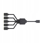 Rozdzielacz Cooler Master 3-Pin ARGB 1-5 splitter (MFX-AWHN-1NNN5-R1)
