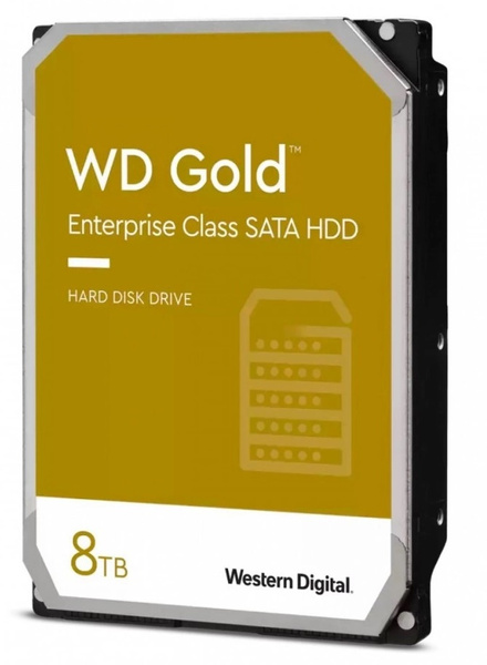 Dysk Twardy Western Digital Gold 8TB 3,5" SATA (WD8004FRYZ)
