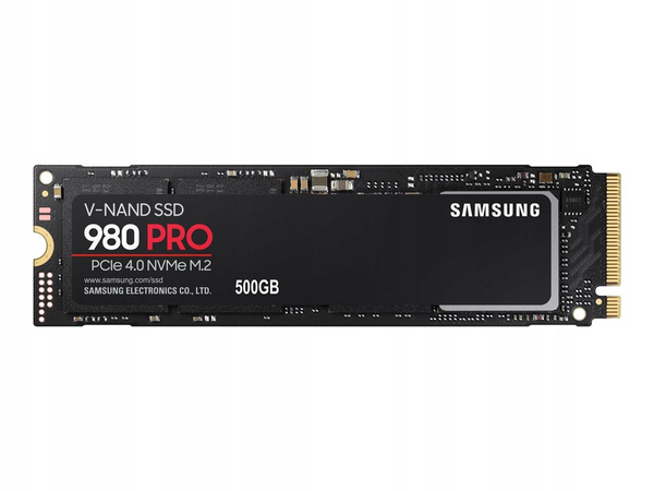 Dysk SSD Samsung 980 Pro 500GB M.2 PCIe (MZ-V8P500BW)USZKODZONY