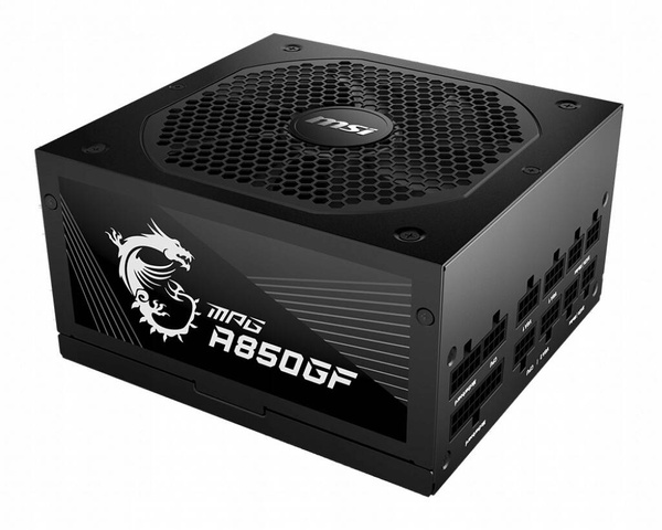 Zasilacz modularny MSI MPG A850GF 850W 80 Plus Gold (306-7ZP0C11-CE0)