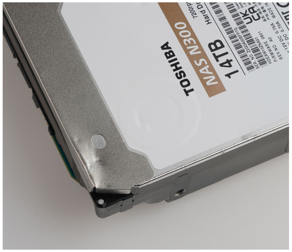 Dysk HDD Toshiba N300 HDWG21EUZSVA 14TB (W)