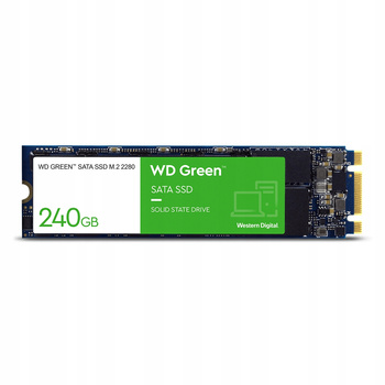 Dysk SSD Western Digital WDS240G3G0B 240GB M.2 SATA III (WDS240G3G0B)