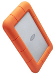 Dysk zewnętrzny HDD LaCie Rugged Mini 4TB Srebrno-pomarańczowy (LAC9000633)