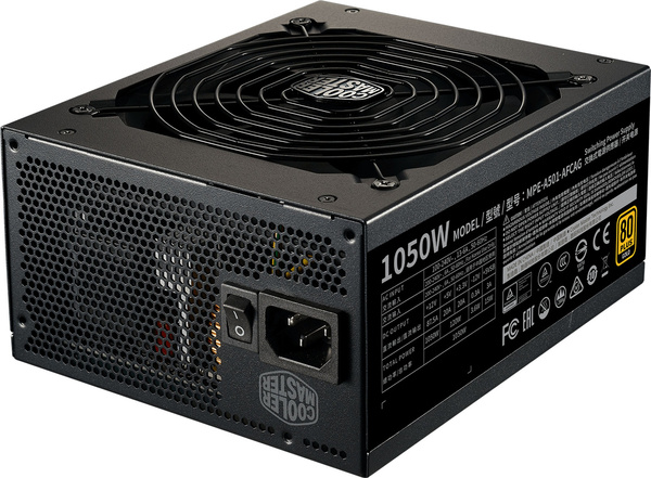 Zasilacz Cooler Master MWE Gold V2 1050W (MPE-A501-AFCAG-EU) (U) Wada Brak