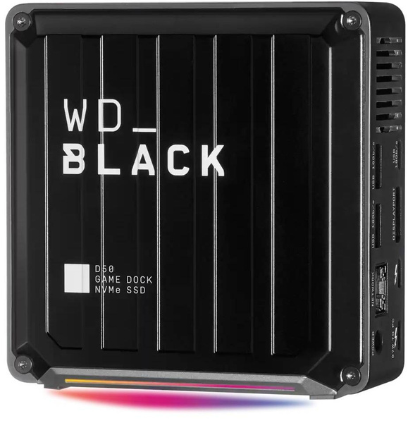 Dysk zewnętrzny SSD WD WD_BLACK D50 Game Dock 2TB Czarny WDBA3U0020BBK-EESN