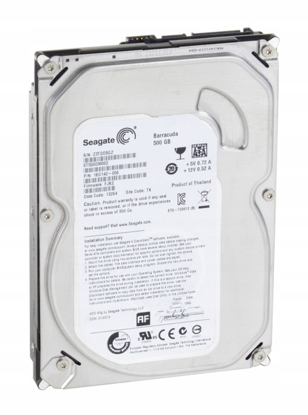 Dysk twardy Seagate Desktop Barracuda ST500DM002 500GB SATA III 3,5" (ST500DM002)