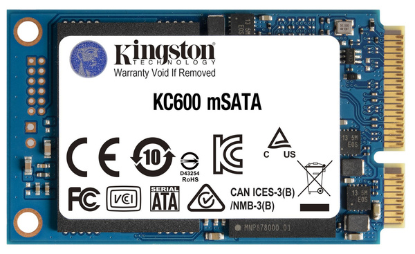 Dysk SSD mSATA Kingston KC600 512GB (SKC600MS/512G)