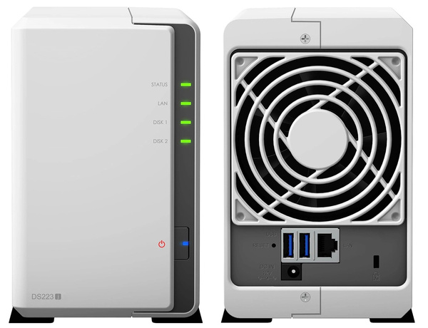 Serwer NAS Synology Diskstation DS223j 32TB (2x16TB) Seagate IronWolf