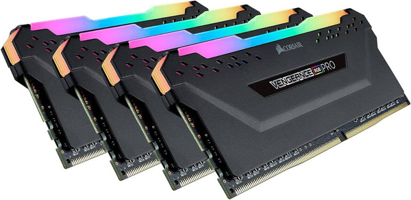 Pamięć RAM Corsair Vengeance RGB PRO 32GB (4x8GB) 3600MHz DDR4 CL18 (CMW32GX4M4D3600C18)