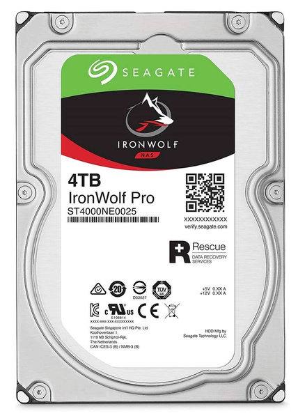 Dysk HDD 3.5" Seagate IronWolf ST4000NE0025 4TB 7200RPM (Uszkodzony)