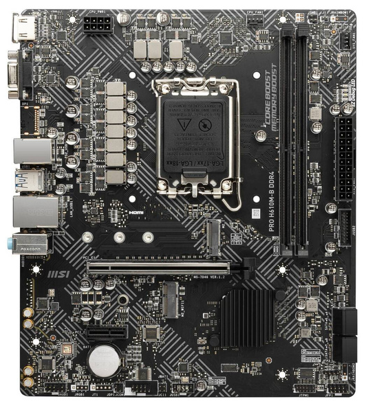 Płyta główna mATX MSI Pro H610M-B (Socket 1700) (U)(W)(B)