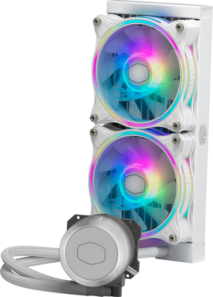 Chłodzenie wodne 240mm Cooler Master MasterLiquid ML240 Illusion White Edition (MLX-D24M-A18PW-R1) (U) (W) (B)