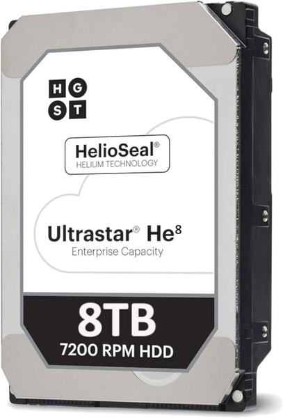 Dysk serwerowy HDD HGST 8TB 3.5'' SATA III (HUH728080ALE604) (U)