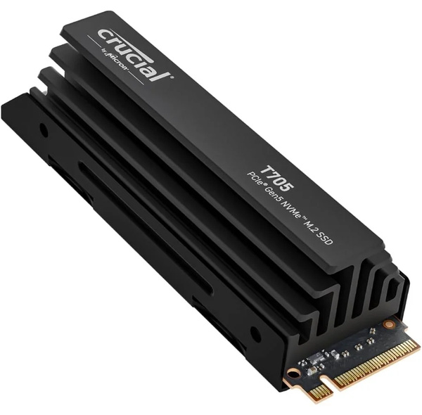 Dysk SSD M.2 NVMe Gen.5 Crucial T705 With Heatsink 4TB 14100MB/s CT4000T705SSD5