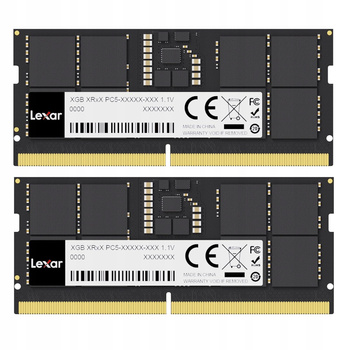 Pamięć RAM DDR5 SODIMM Lexar 32GB 5600MHz CL46 LD5S16G56C46ST-BGD