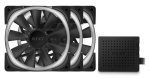 Zestaw trzech wentylatorów NZXT RGB 2 120mm +kontroler USZKODZONY