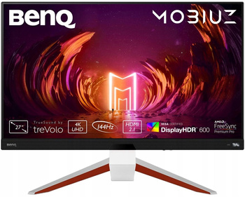 Monitor BenQ EX2710U - 27" IPS 4K DisplayPort, HDMI 2.1 HDR Głośniki 2x2 W (EX2710U-T)