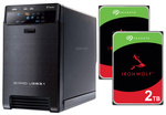 Magazyn danych HDD Fantec QB-X2U31R 4TB (2x2TB) Seagate IronWolf