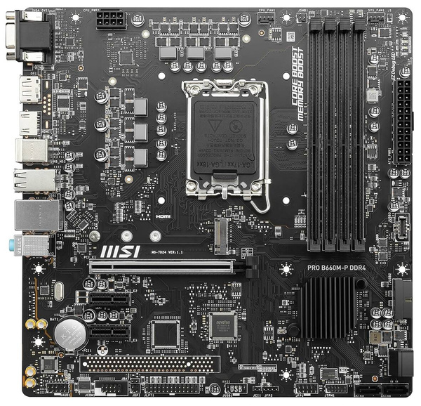 Płyta główna mATX MSI Pro B660M-P (Socket 1700) (U)