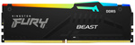 Pamięć RAM Kingston Fury Beast RGB 8GB (1x8GB) DDR5 6000MHz CL40 (KF560C40BBA-8)