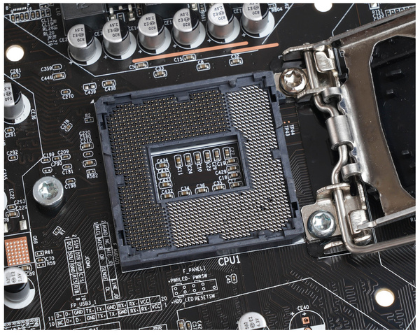 Płyta główna mITX Zebronics Socket 1155 USZKODZONA