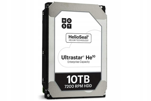 Dysk Western Digital 10000 GB 3,5" SATA  USZKODZONY (HUH721010ALE600)