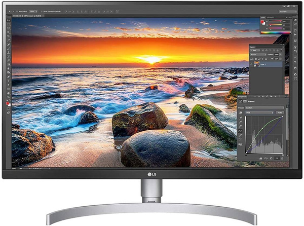 MONITOR LG 27UL850-W 4K UHD 27 CALI USZKODZONY