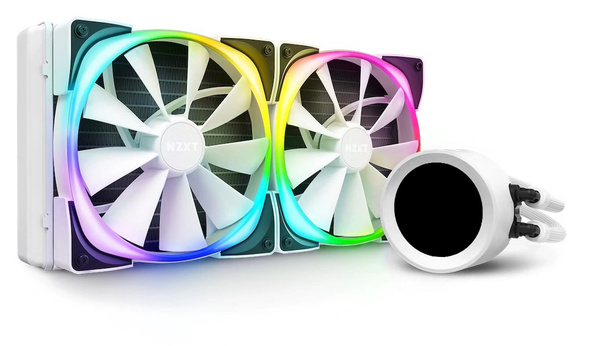 Chłodzenie wodne NZXT Kraken Z63 RGB White (RL-KRZ63-RW) (U) (W) (B)