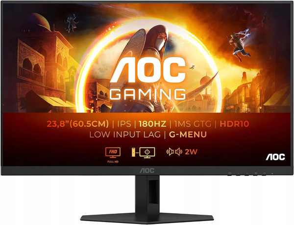 Monitor LCD AOC Gaming 24G4XED/39 24 " 1920 x 1080 px IPS / PLS (4038986142328)