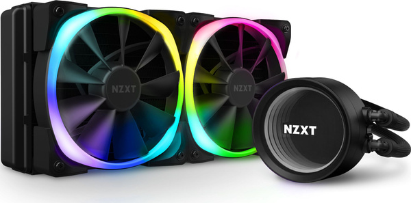 Chłodzenie wodne NZXT Kraken X53 RGB Black (RL-KRX53-R1) Defekt