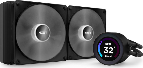 Chłodzenie wodne NZXT Kraken Elite 280 RGB LCD (W)(B) (RL-KR28E-B1)