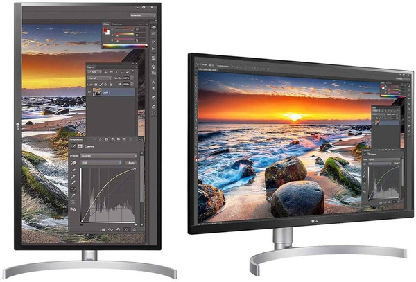 MONITOR LG 27UL850-W 4K UHD 27 CALI USZKODZONY