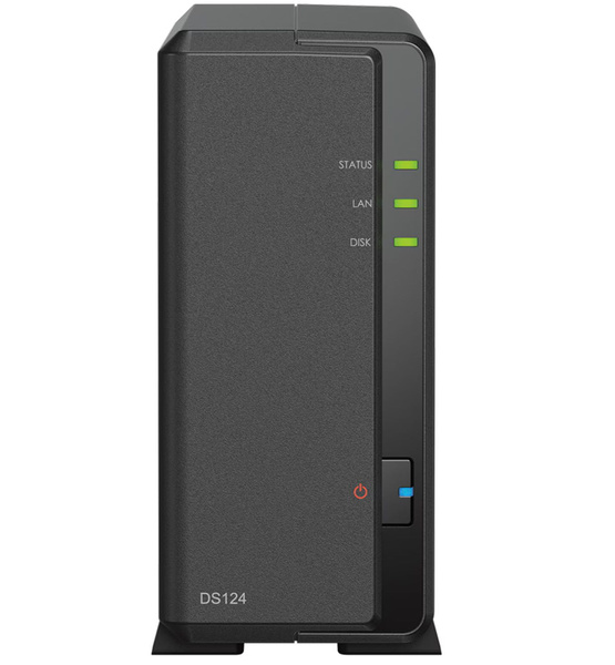 Serwer NAS Synology Diskstation DS124 + 16TB Seagate IronWolf HDD