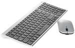 Klawiatura HW193 i myszka MW158 - bezprzewodowy zestaw klasy premium USB 2.4GHz (QWERTY PL)