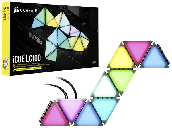 PANELE OŚWIETLENIOWE RGB CORSAIR iCUE LC100