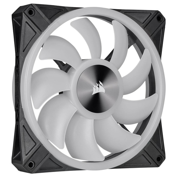 Wentylator Corsair iCUE QL120 RGB (czarny) 120mm (CO-9050097-WW)