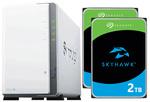 Serwer NAS Synology Diskstation DS223j 4TB (2x2TB) Seagate Barracuda