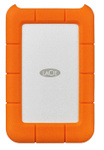 Dysk zewnętrzny HDD LaCie Rugged Mini 4TB Srebrno-pomarańczowy (LAC9000633)