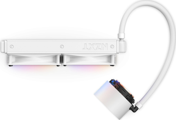 Chłodzenie wodne 240mm NZXT Kraken Elite 240 RGB White (RL-KR24E-W1) (U) (W)