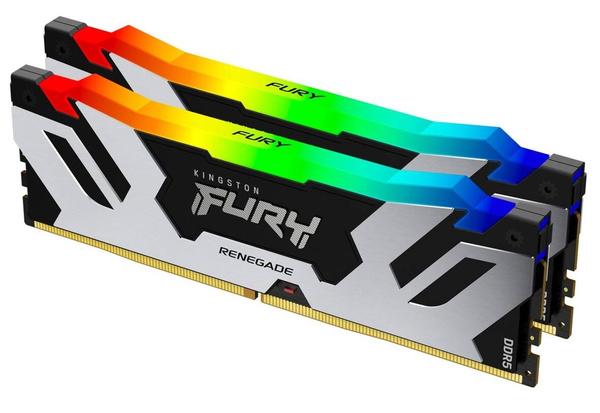 Pamięć RAM Kingston Renegade RGB 32GB (2x16GB) DDR5 6400MHz CL32 (KF564C32RSAK2-32)