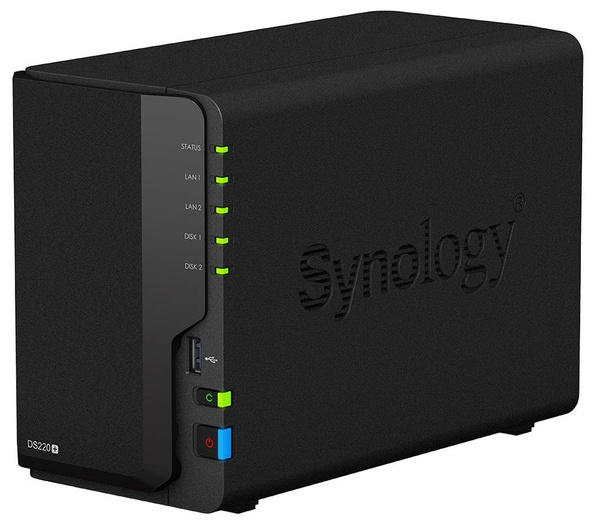 Serwer NAS Synology Diskstation DS220+ 16TB (2x8TB) Seagate Firecuda HDD