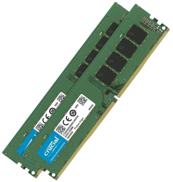 Pamięć RAM Crucial DDR4 64GB (32GBx2) DDR4 3200MHz CT2K32G4DFD832A (W) (U)