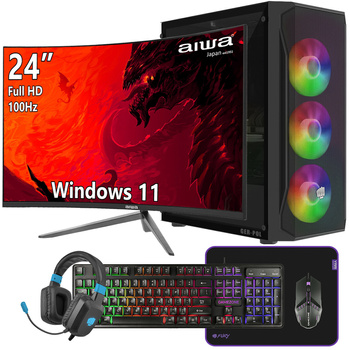 Komputer SHOBO 5700X/7600/P32/M1/72571 Windows 11 PRO