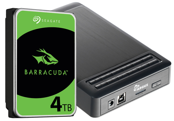 Szyfrowany dysk przenośny 4TB Argus GD-35LK01 USB 3.0 (Seagate Barracuda ST4000DM004)