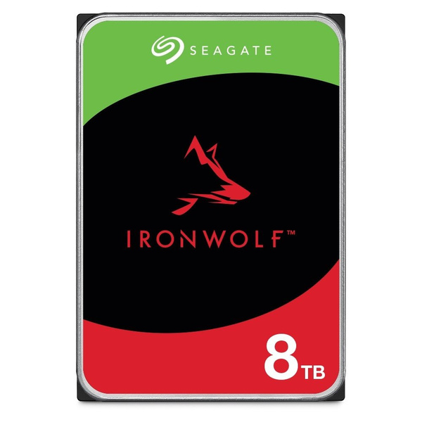 Dysk twardy Seagate Ironwolf NAS ST8000VN004 8TB SATA 3,5" (ST8000VN004)USZKODZONY