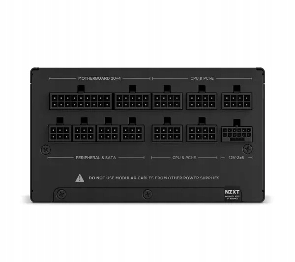 Zasilacz modularny Nzxt C850 Gold ATX 3.1 850W (PA-8G2BB-EU) (B)