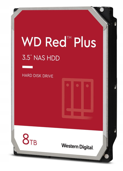 Dysk Western Digital WD80EFBX 8000 GB 3,5" SATA (B) USZKODZONY (WD80EFBX)