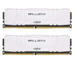 PAMIĘĆ RAM CRUCIAL BALLISTIX WHITE (2x8GB) DDR4 3000MHz (BL2K8G30C15U4W)