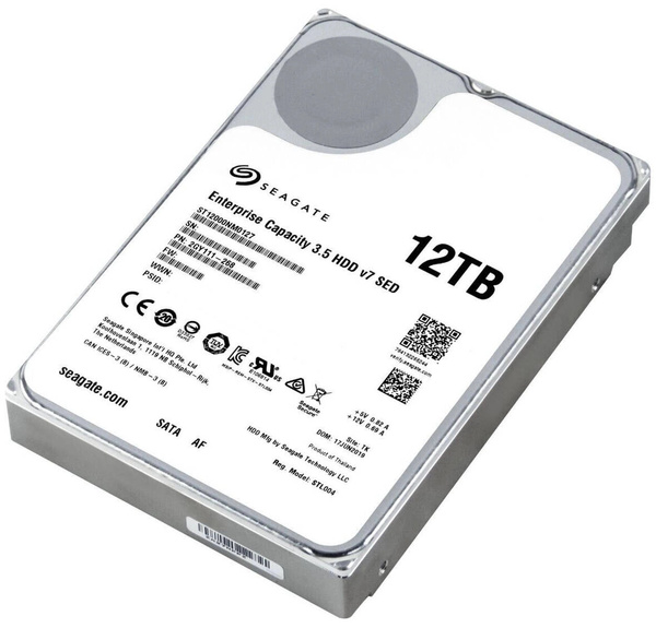 Dysk HDD 3.5" Seagate Enterprise Capacity v7 SED 12TB 7200RPM USZKODZONY