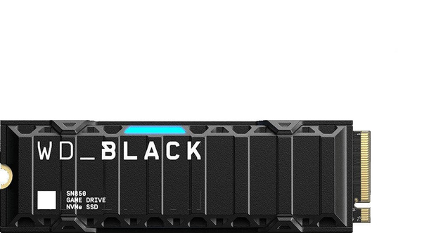 Dysk SSD WD_Black SN850 1TB M.2 2280 PCI-E x4 Gen4 NVMe WDBBKW0010BBK-WRSN